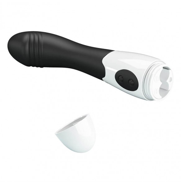 PRETTY LOVE - Elemento Wand Vibrator (Battery - Black)